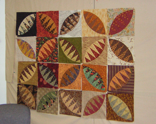 My quilt buddies - members of Frayed Edges