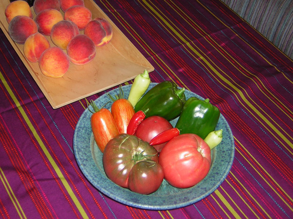 Fruits of the growing season